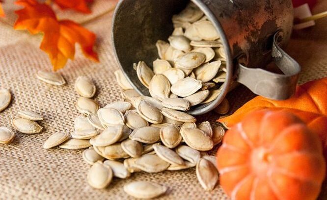 pumpkin seeds for removing parasites